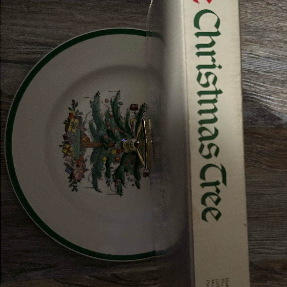 Spode Christmas Tree Serving Plate - Picture 5 of 9